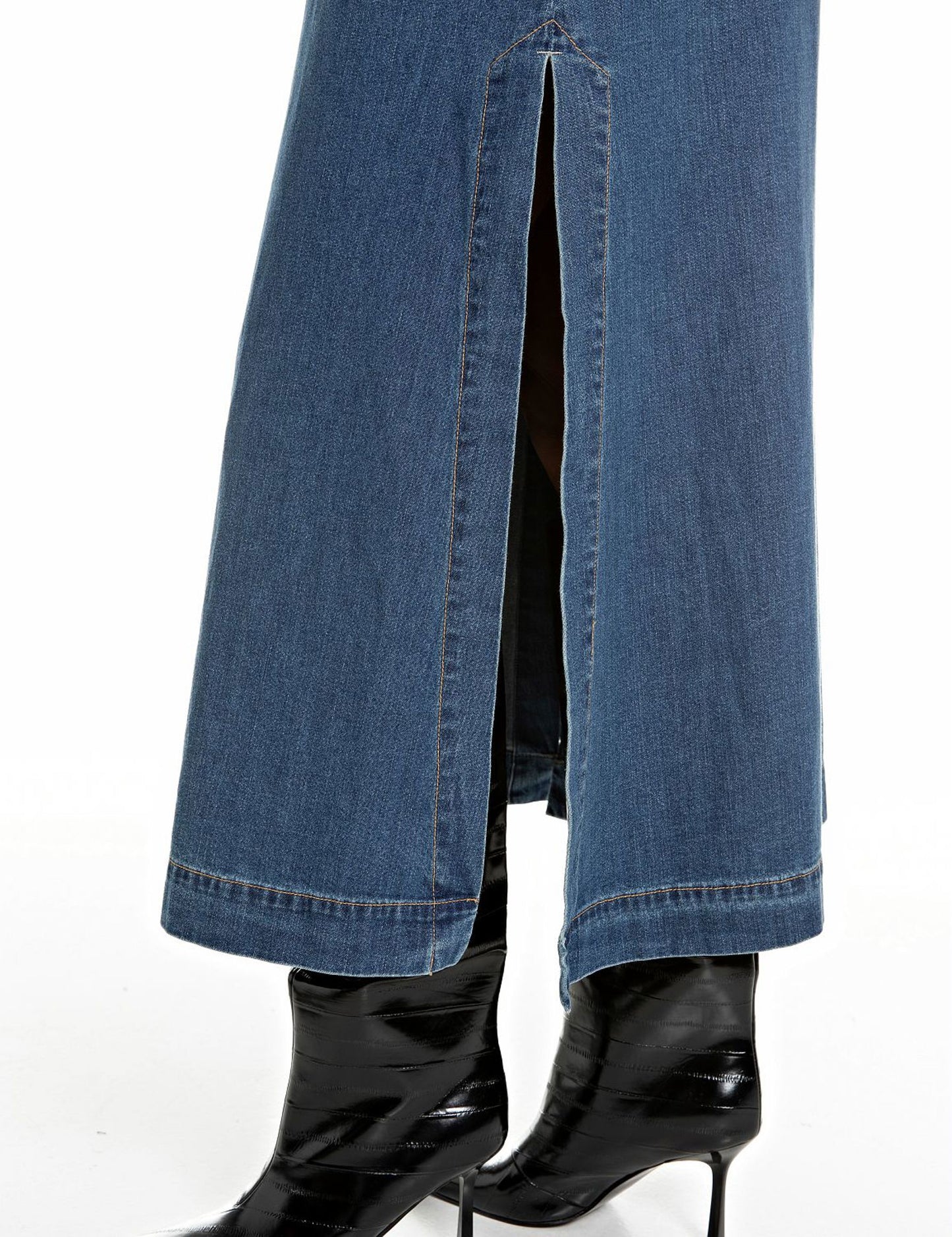 Abito chemisier lungo denim Replay