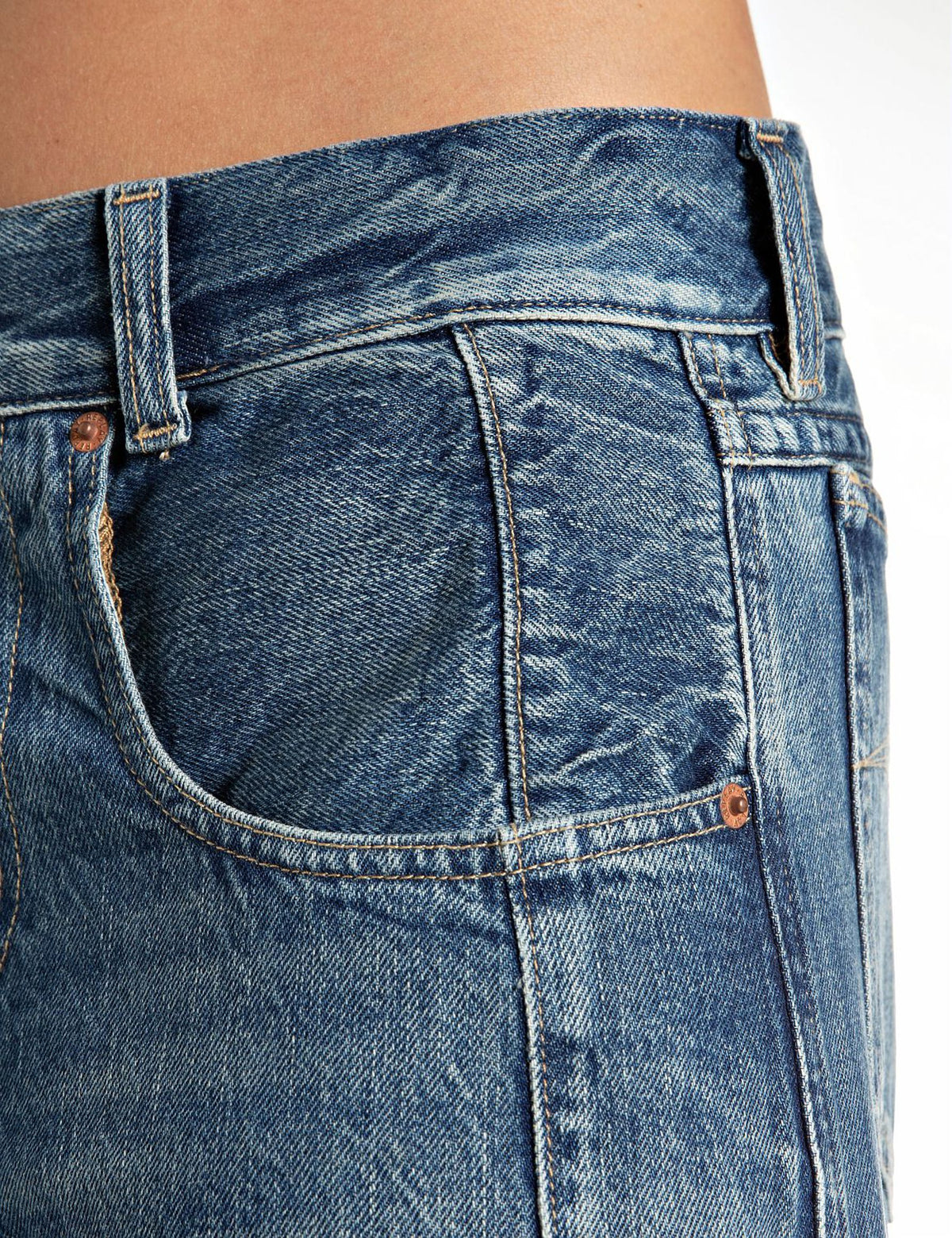 Jeans loose fit Hallebe vintage blue Replay