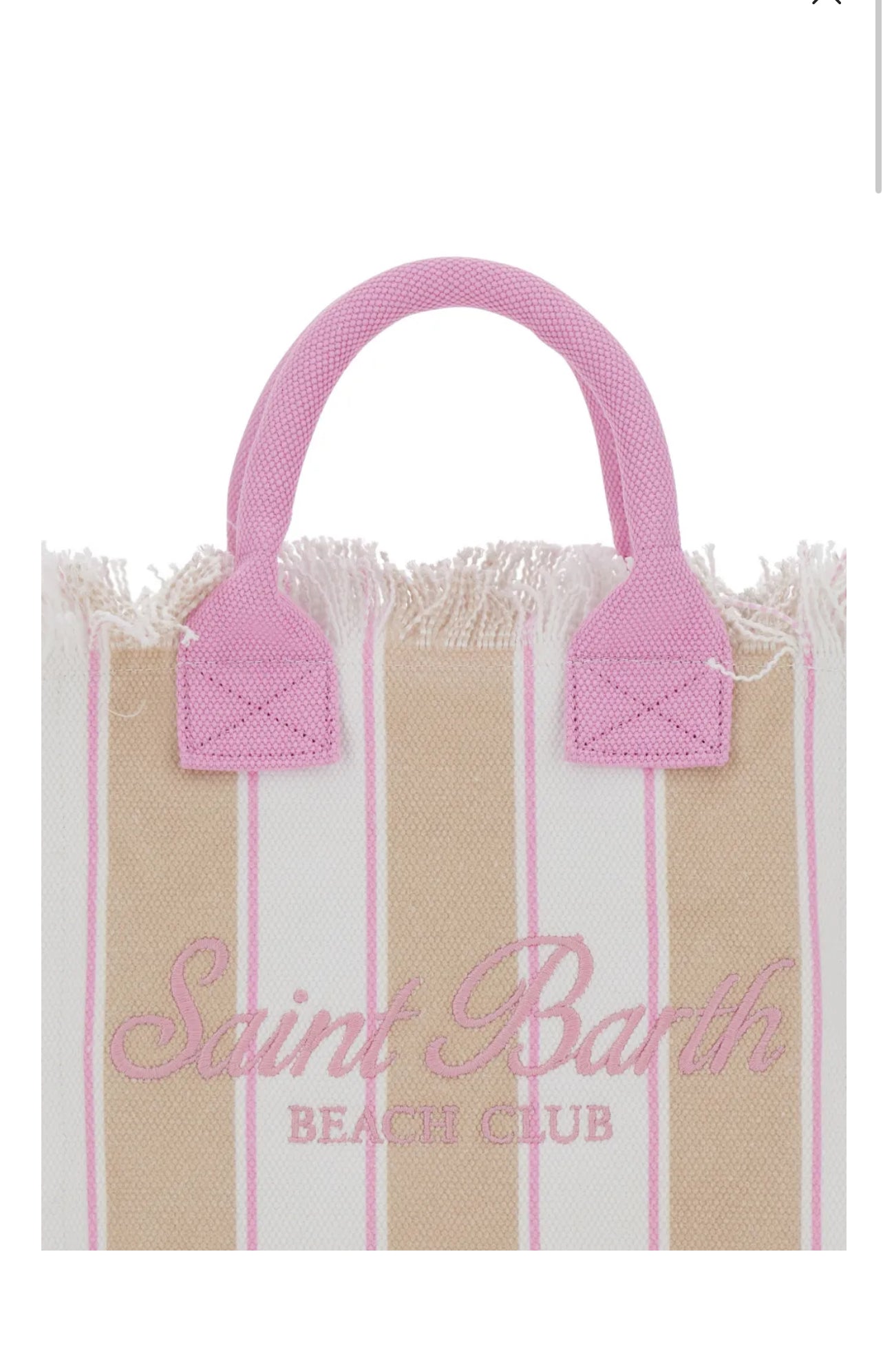 Borsa colette a righe Saint Barth