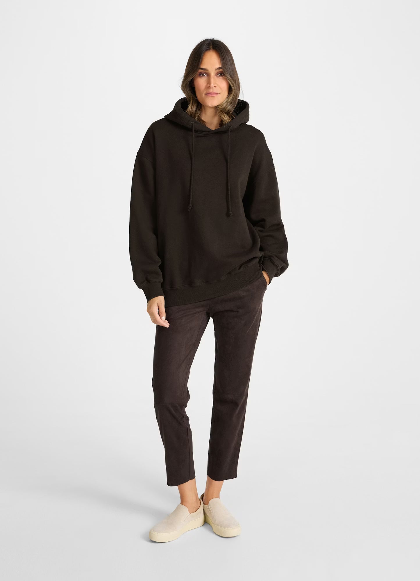 Felpa Tatjana marrone Juvia