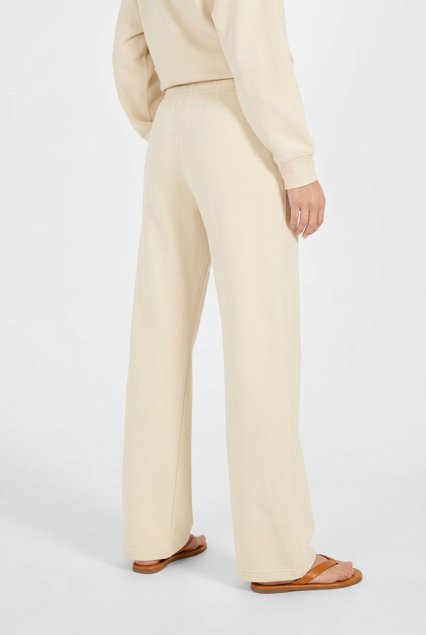 Pantalone Juvia ampio in colore eggshell
