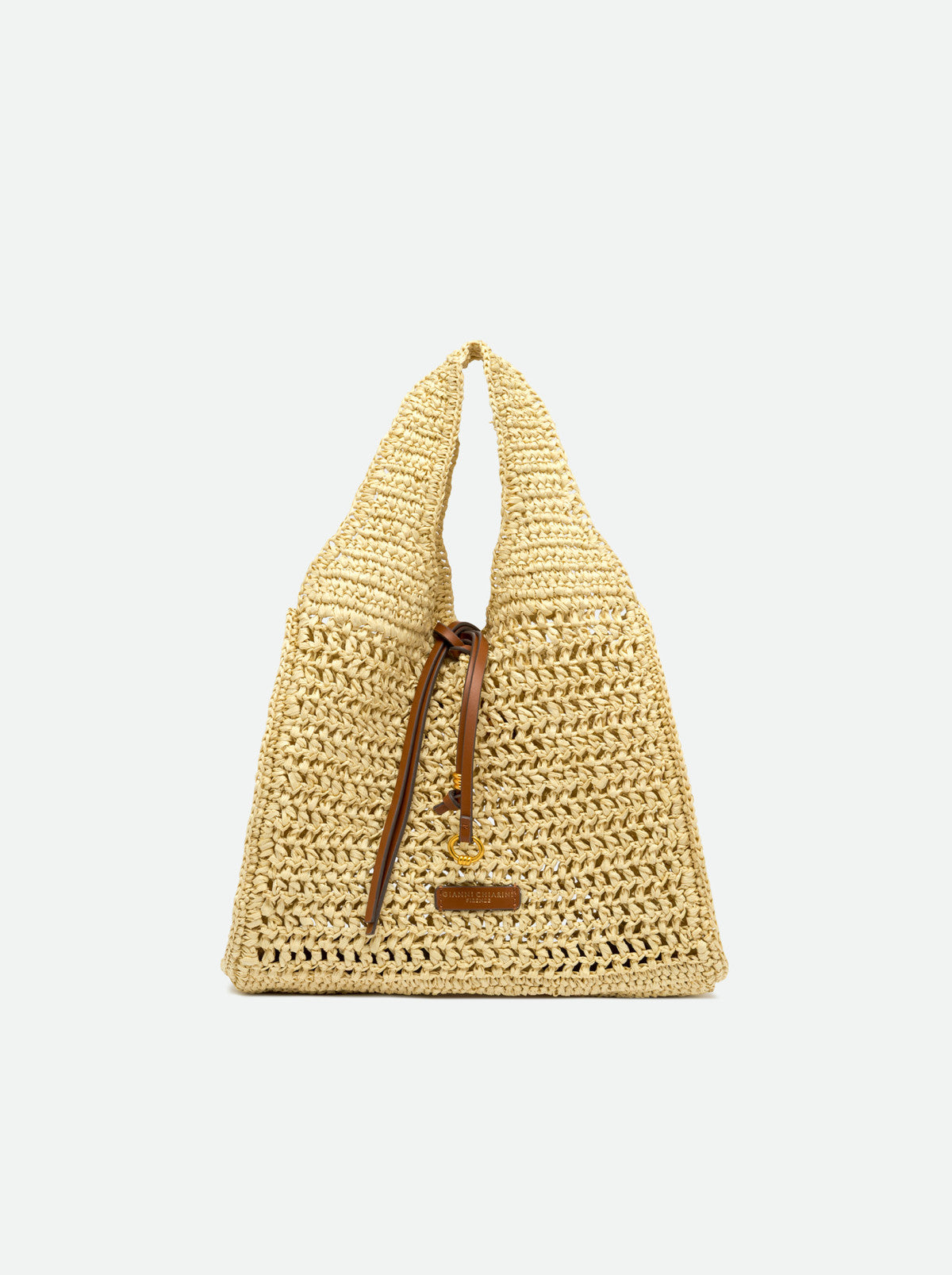 Borsa crochet corda Gianni Chiarini
