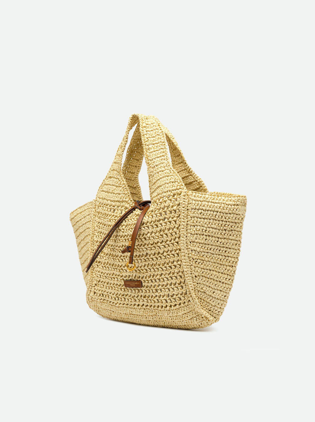 Borsa crochet corda Gianni Chiarini