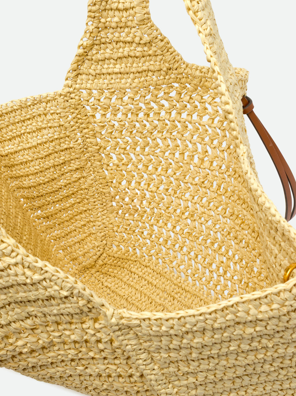 Borsa crochet corda Gianni Chiarini