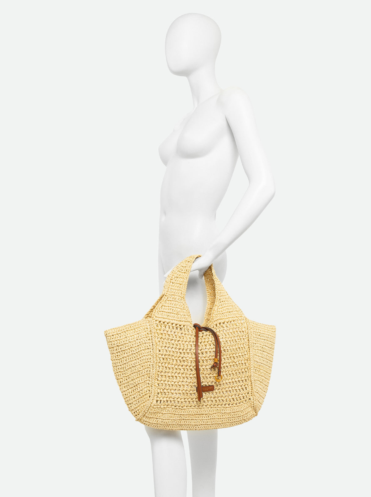 Borsa crochet corda Gianni Chiarini
