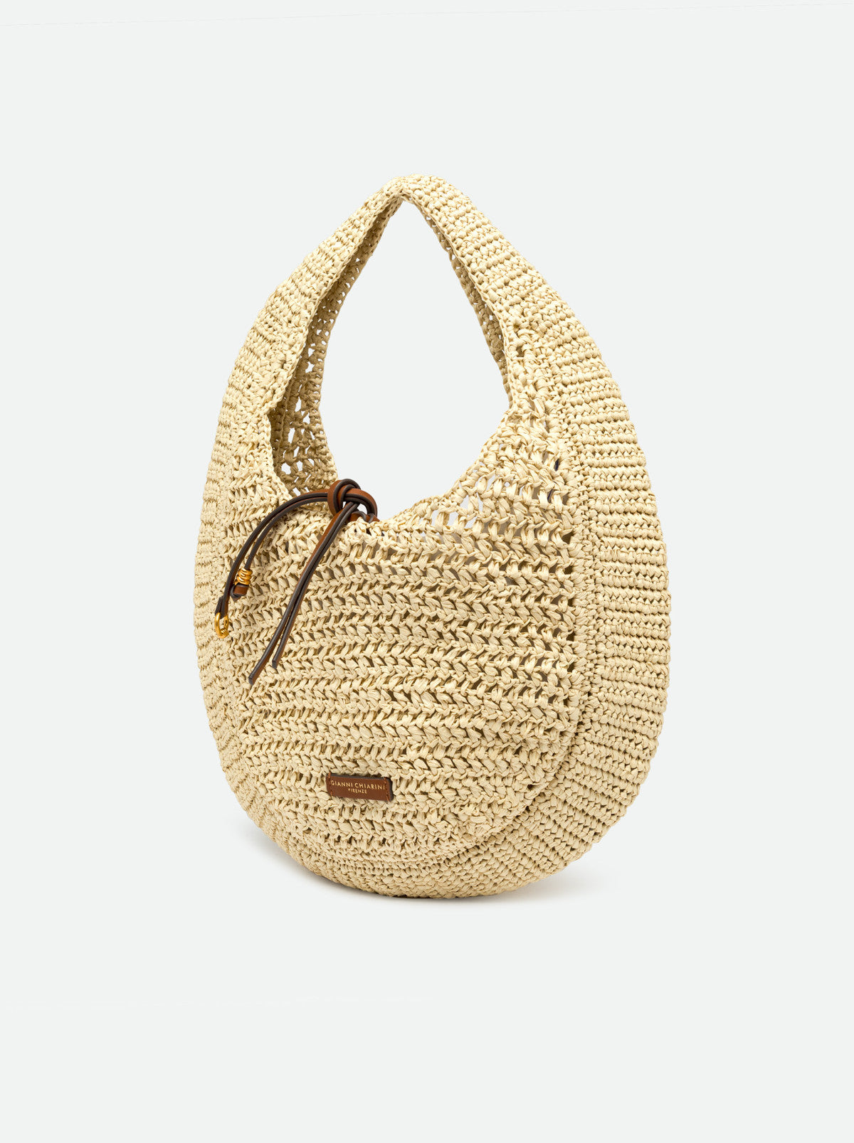 Borsa Nefeli crochet naturale