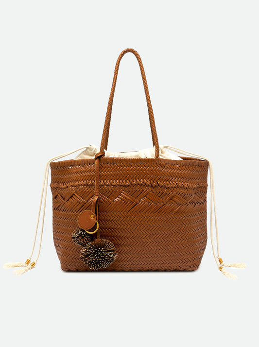 Borsa Paloma in pelle cuoio grande