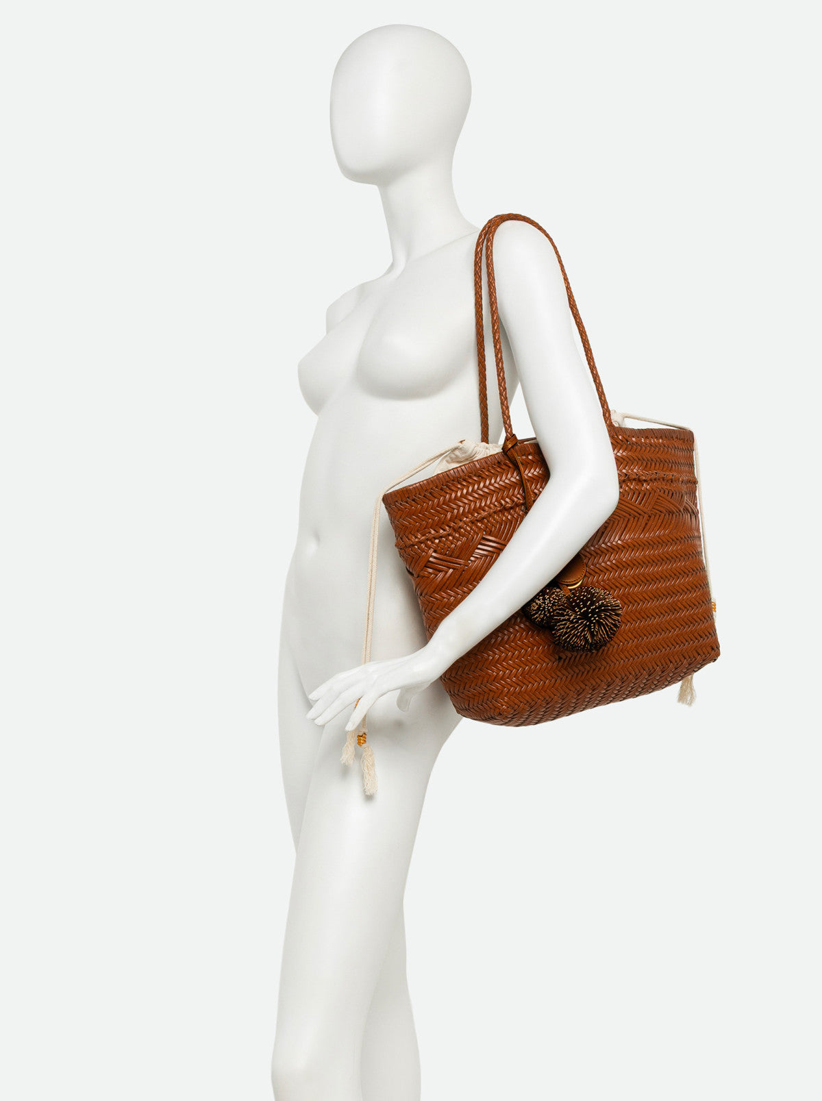 Borsa Paloma in pelle  choco grande