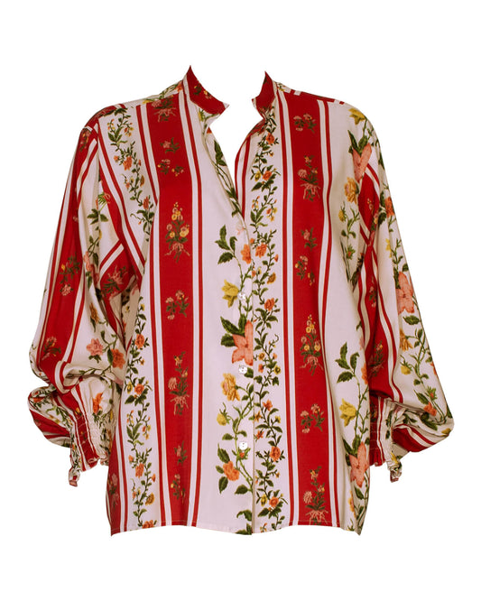 Camicia cruise rossa Raffaela d'Angelo