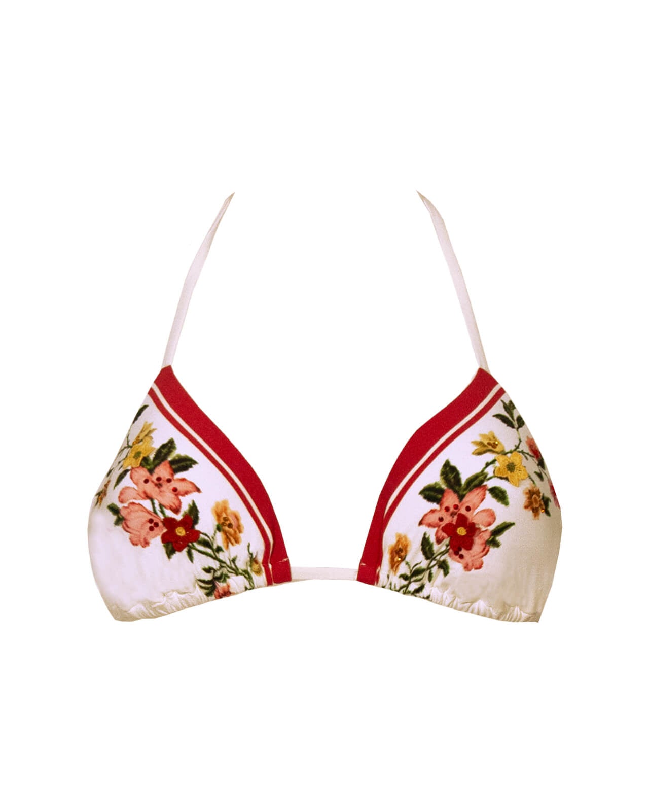 Triangolo costume cruise rosso Raffaela d'Angelo