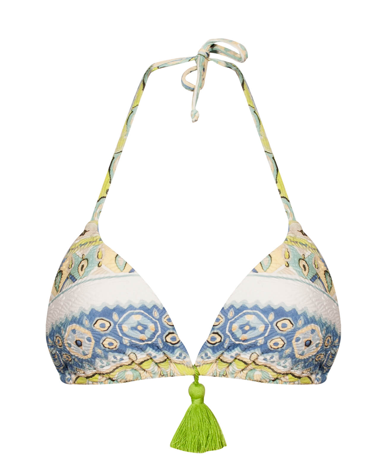 Bikini Raffaela D'angelo azzurro /lime