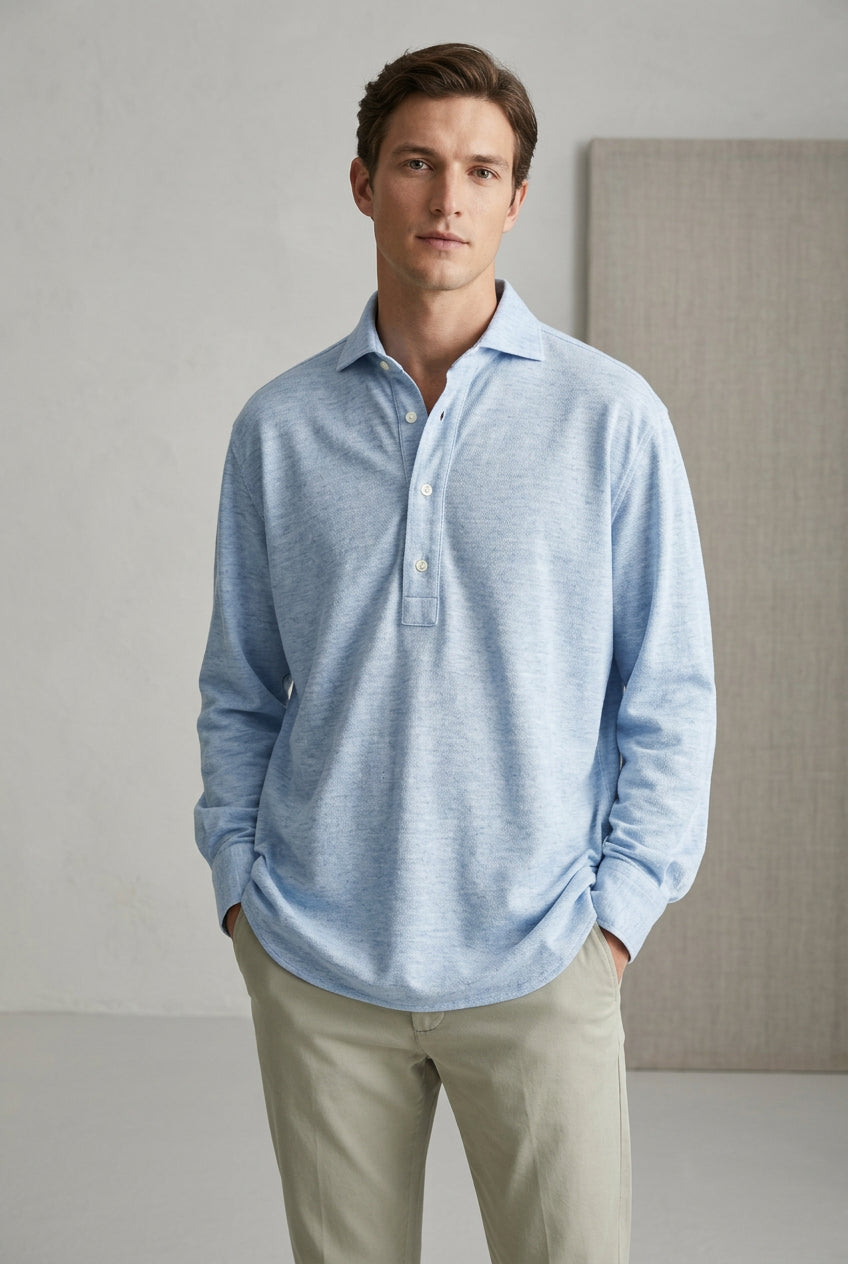 Camicia Xacus azzurra
