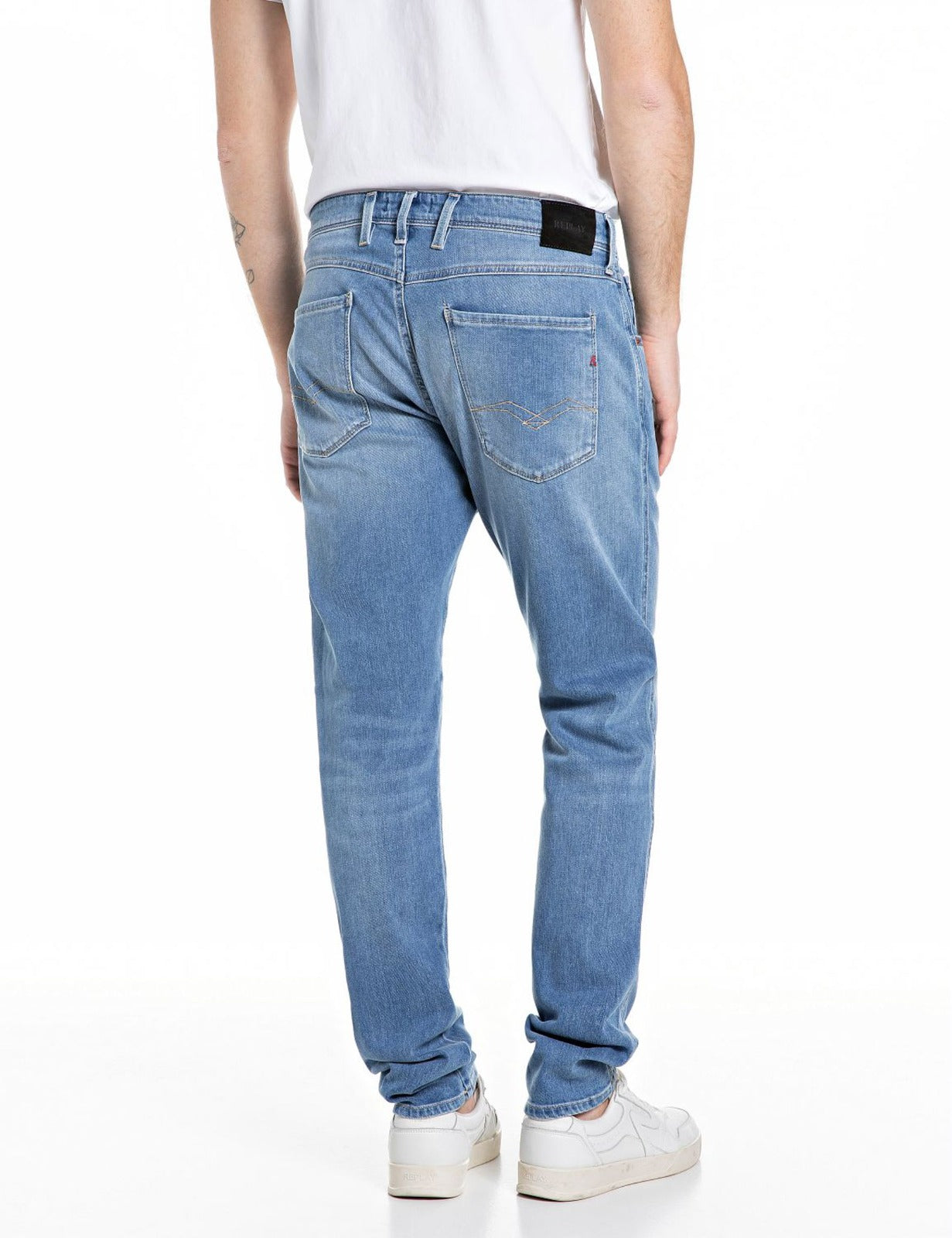 Jeans Anbass denim uomo regular fit Replay
