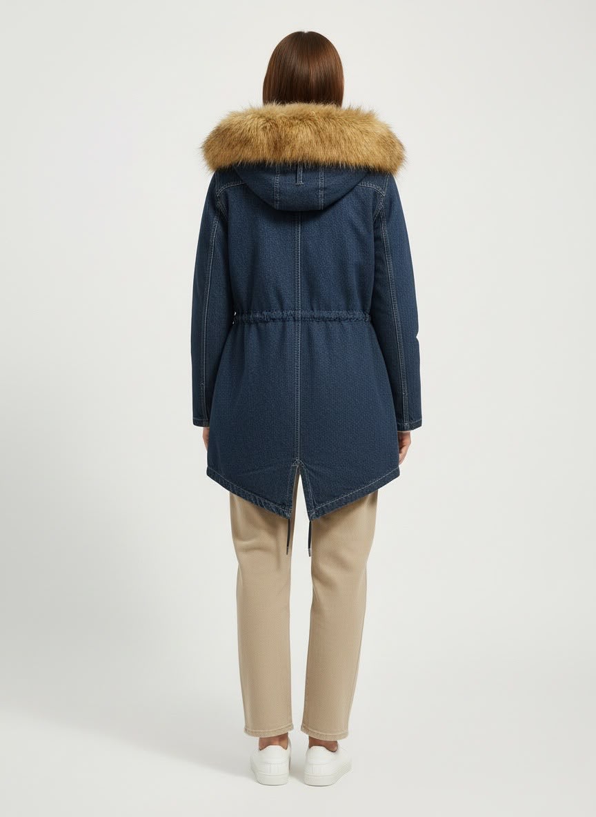 Parka donna Denim Saint Barth