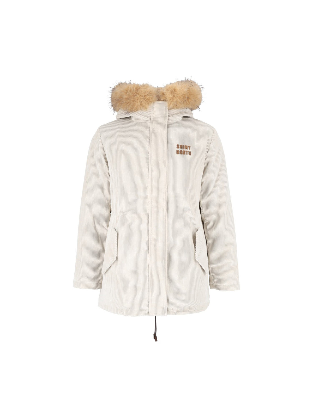 Parka donna in velluto a coste Saint Barth