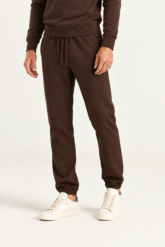 Pantalone felpa marrone Saint Barth