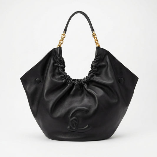 Shopper nera Coccinelle