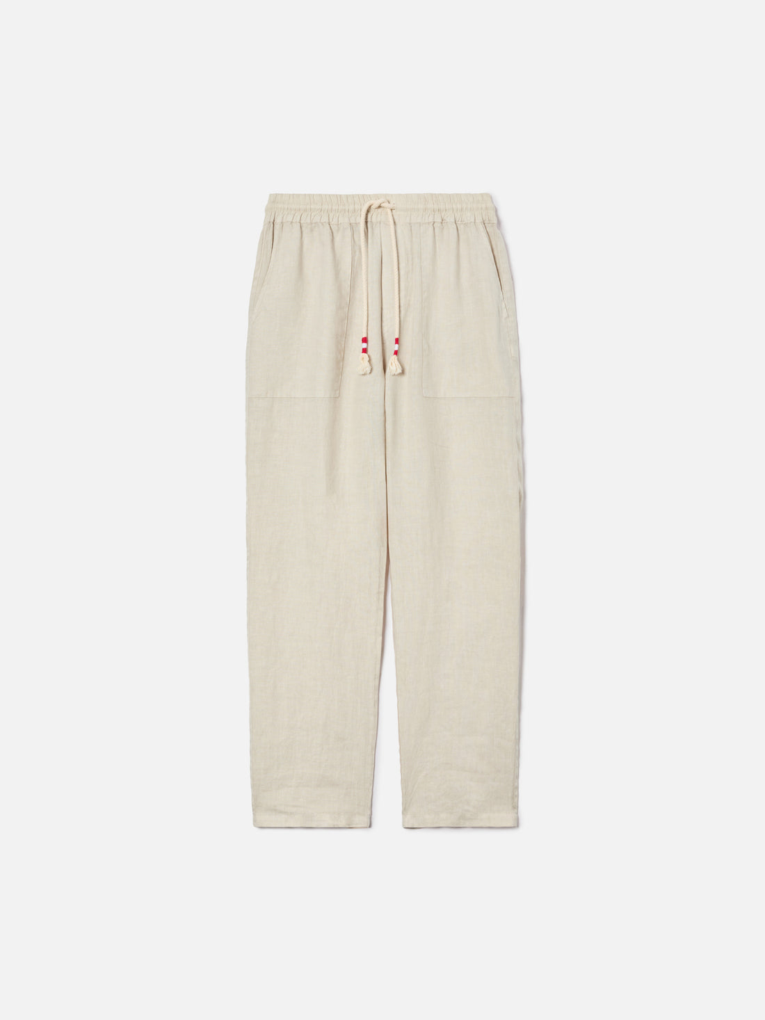 Pantalone lino bianco Saint Barth