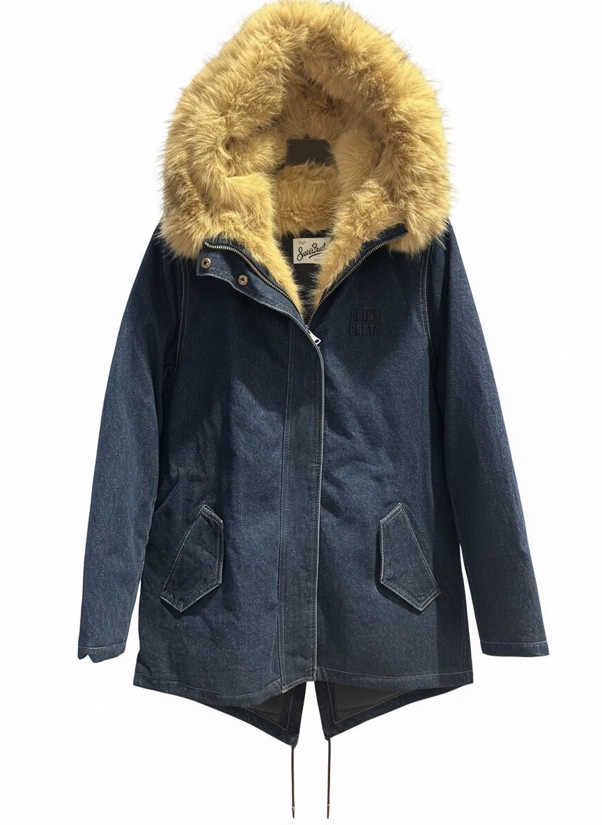 Parka donna Denim Saint Barth