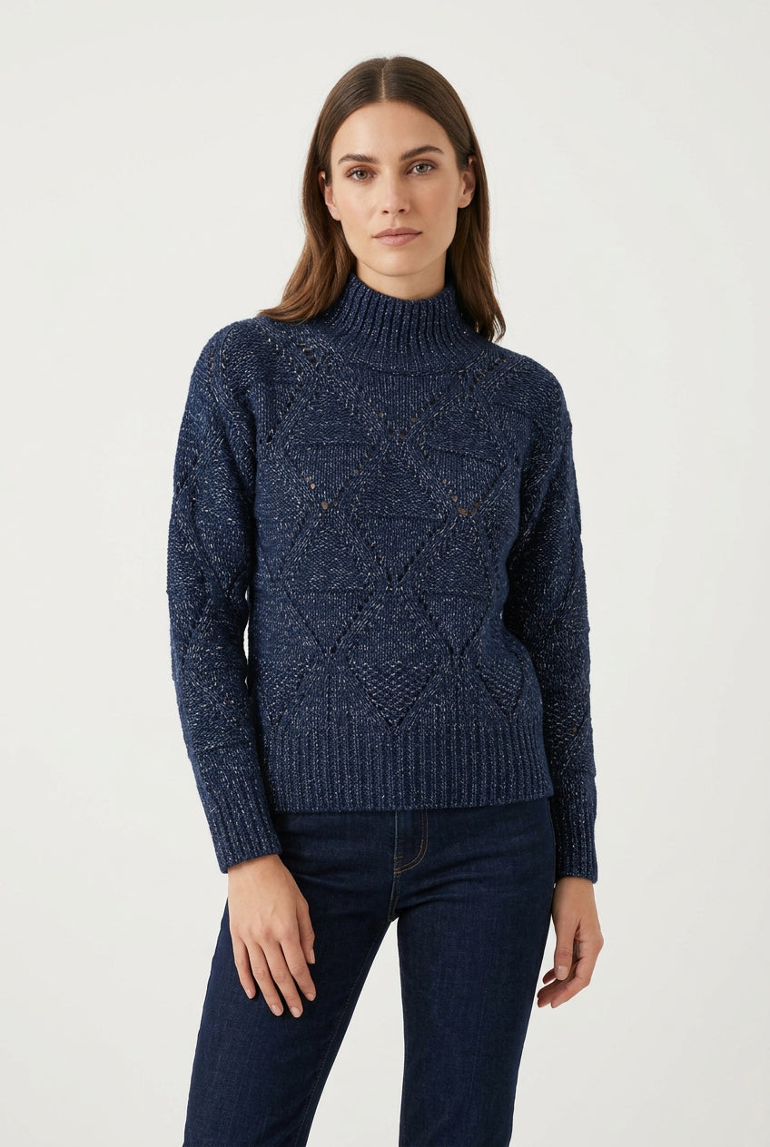 Dolcevita blu melange Ermanno Firenze