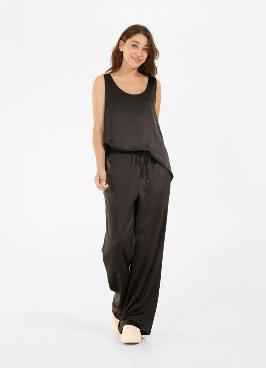 Top Juvia in satin chocolate