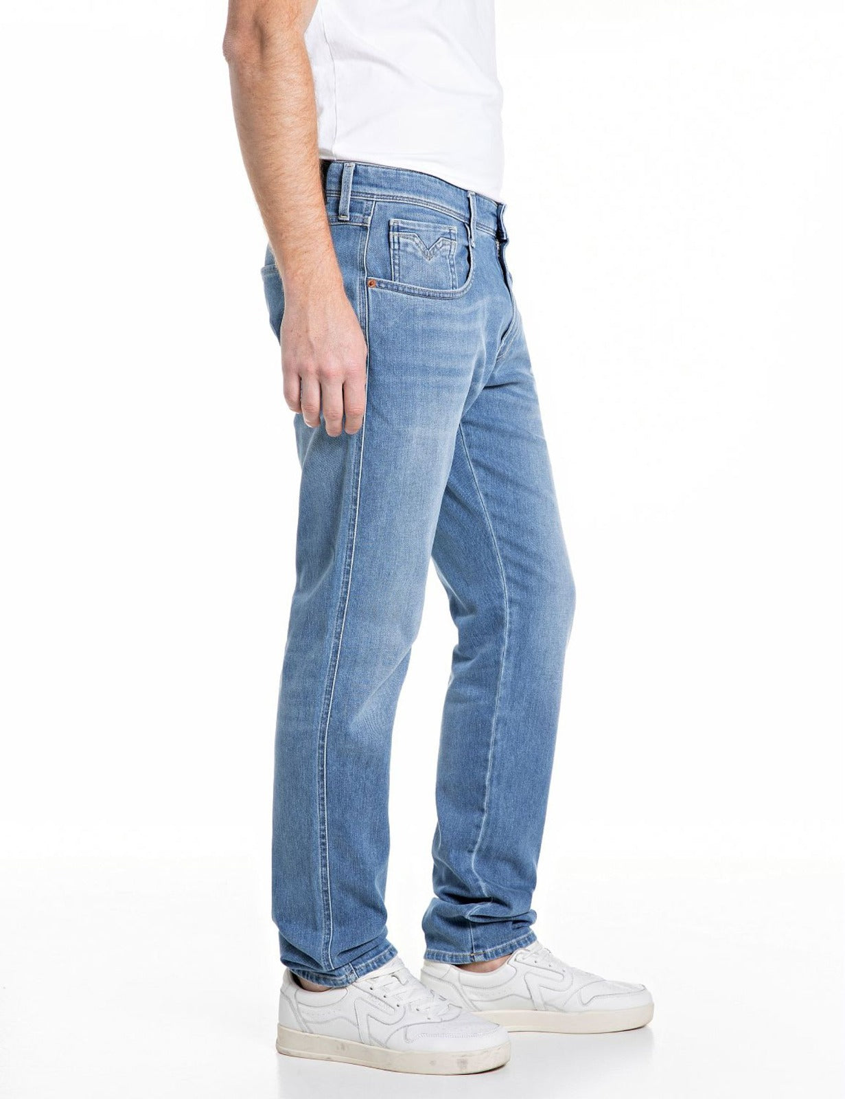 Jeans Anbass denim uomo regular fit Replay