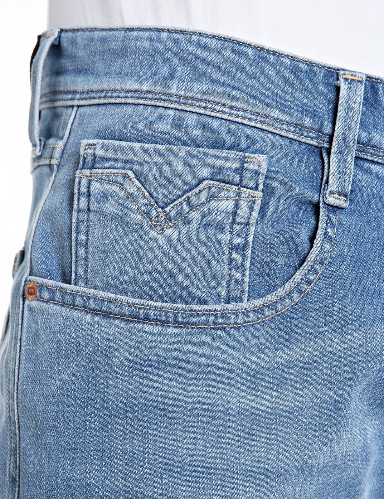 Jeans Anbass denim uomo regular fit Replay