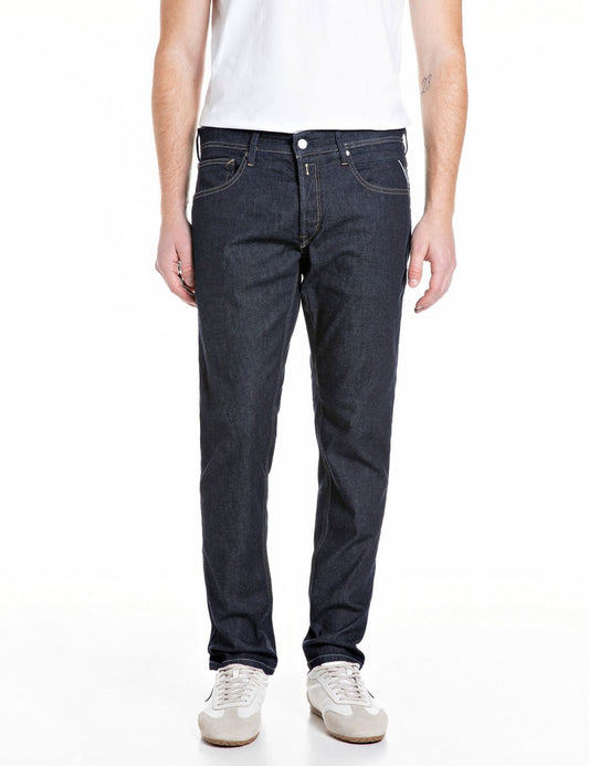Jeans Willbi blue denim uomo regular fit Replay