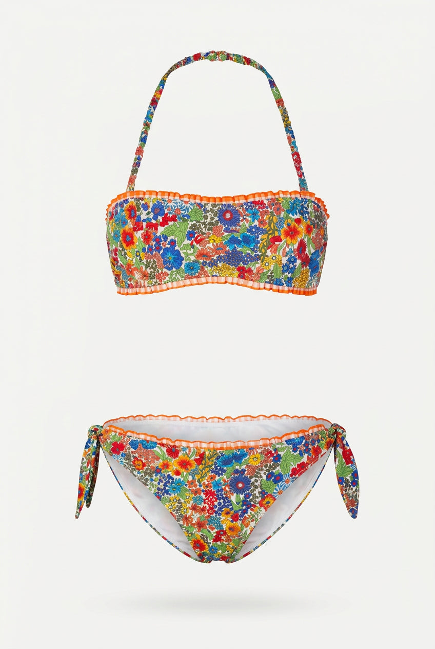 Bikini stampa floreale St. Barth