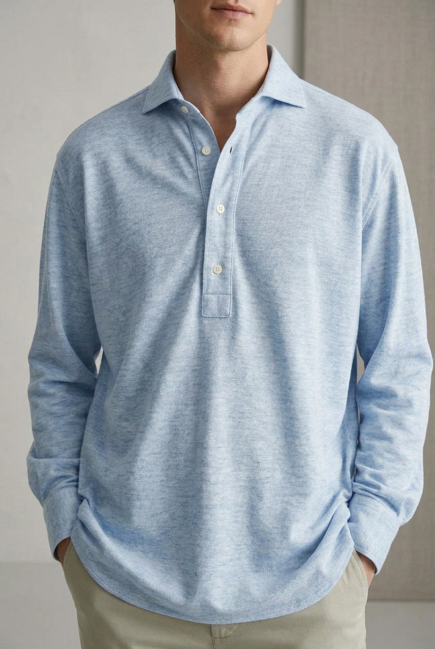 Camicia Xacus azzurra