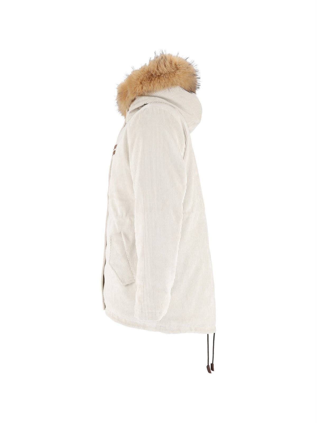 Parka donna in velluto a coste Saint Barth