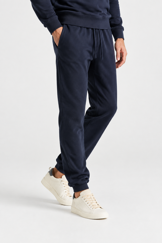 Pantalone felpa blu Saint Barth