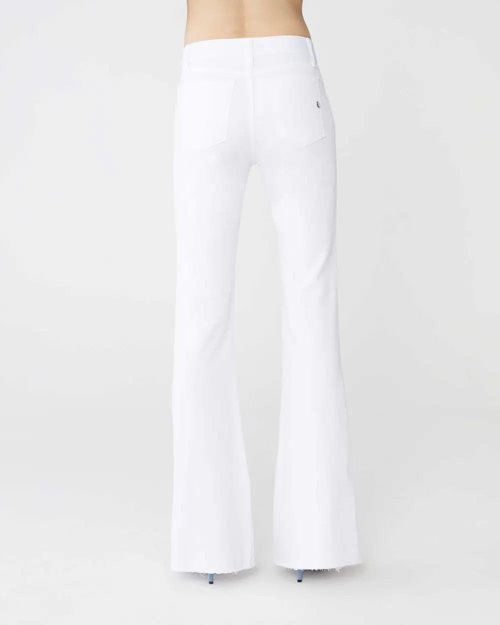 Pantalone Shaft Jeans in bianco