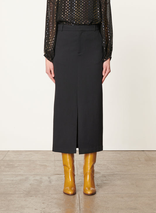 Gonna denna longuette spacco