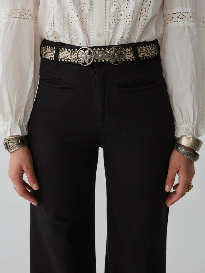 Pantalone ampio viva nero