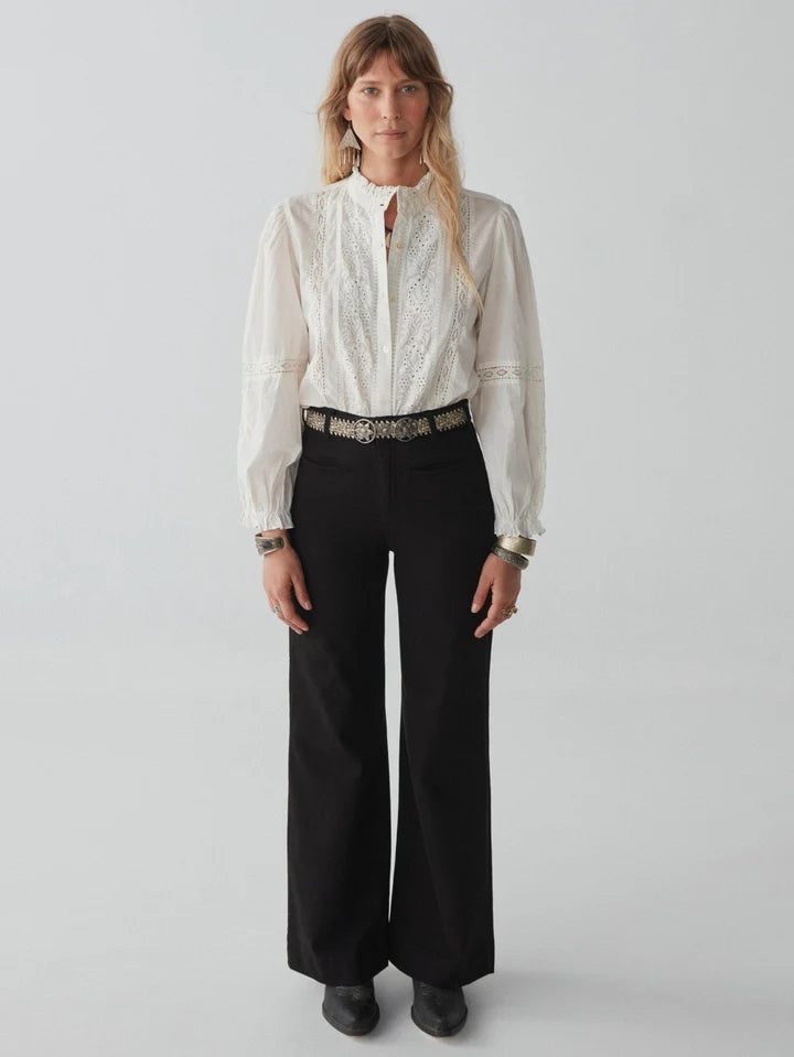 Pantalone ampio viva nero