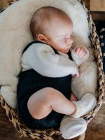 SCARPETTA NEONATO LANA PANNA