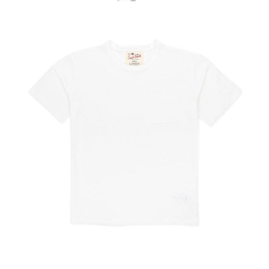 T-SHIRT BIANCA GIROCOLLO