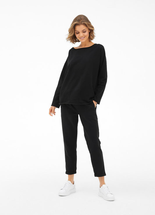 Pantaloni Juvia in nero