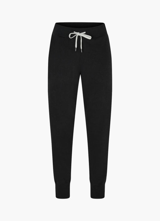 Pantaloni Juvia con polsini in nero