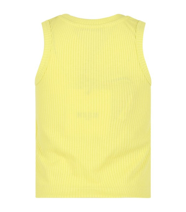 CANOTTA  GIALLA MSGM