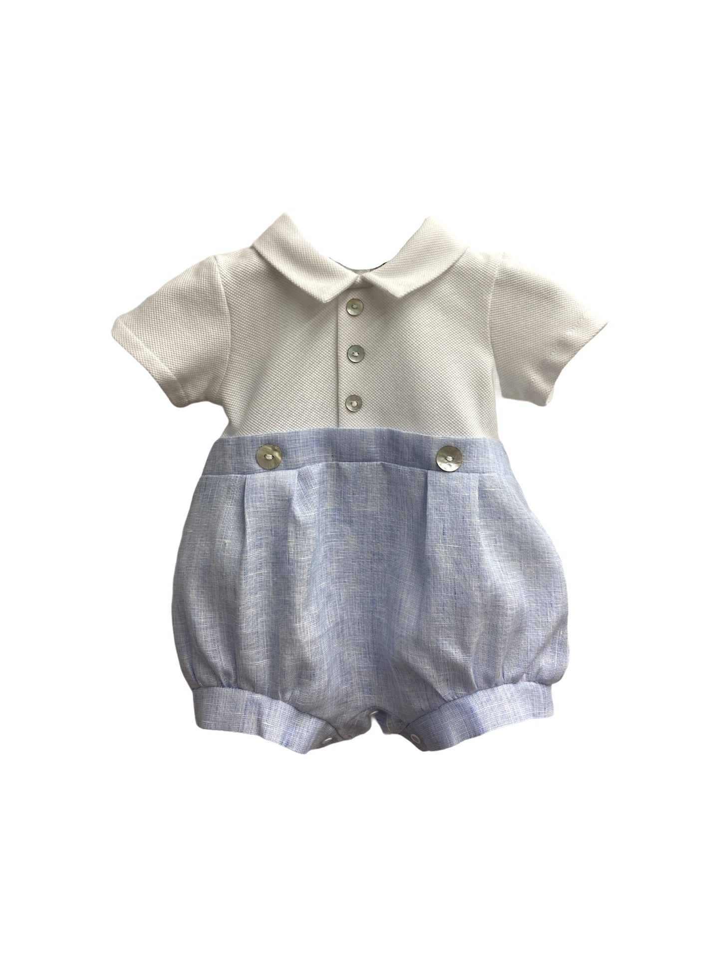 PAGLIACCETTO LINO AZZURRO