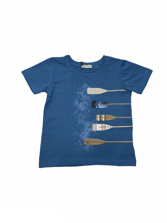 T-SHIRT BLU AVIO REMI