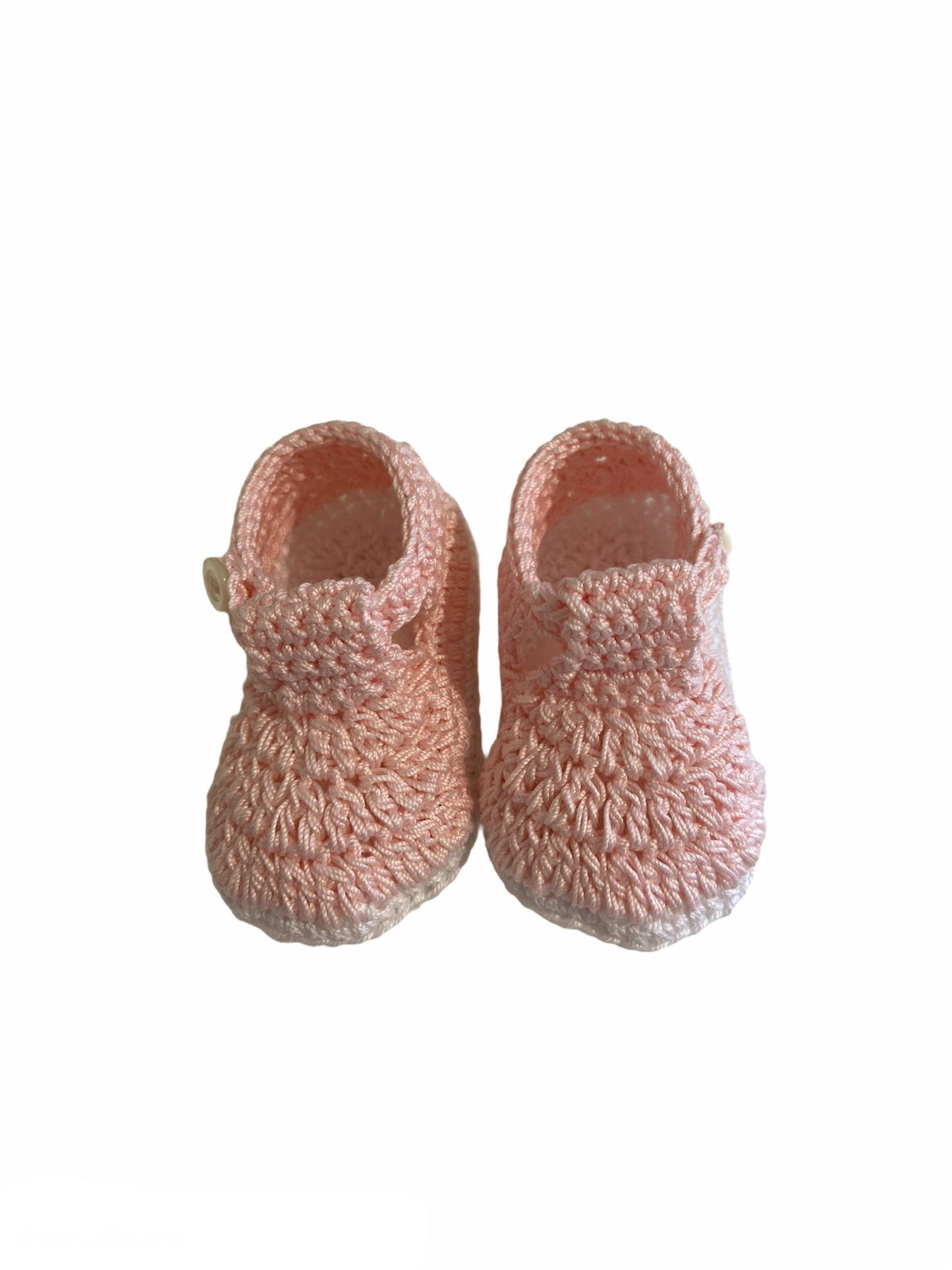 SCARPINA ROSA TOPOLINO UNCINETTO