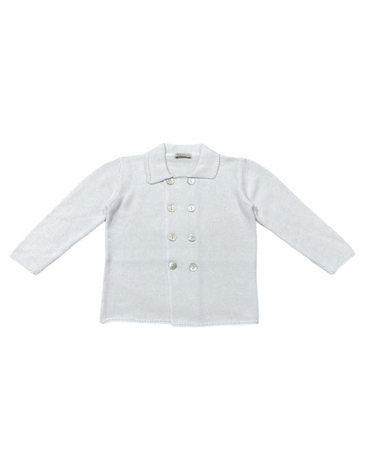 GIACCA IN MAGLIA BIANCA