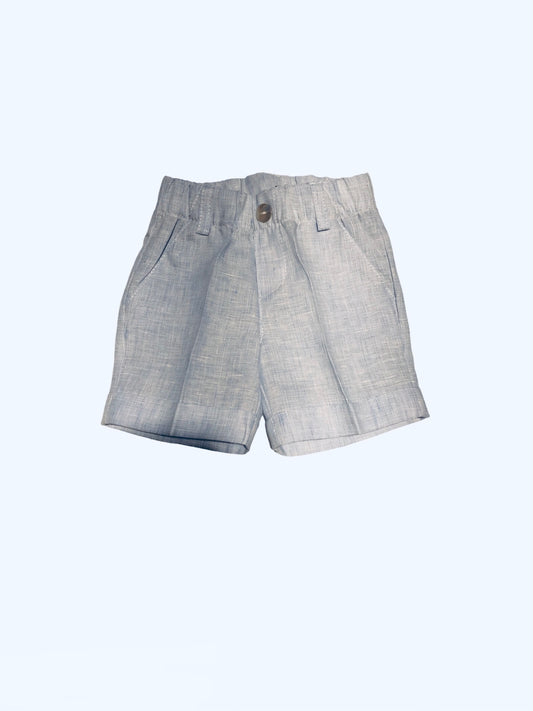 BERMUDA LINO AZZURRO