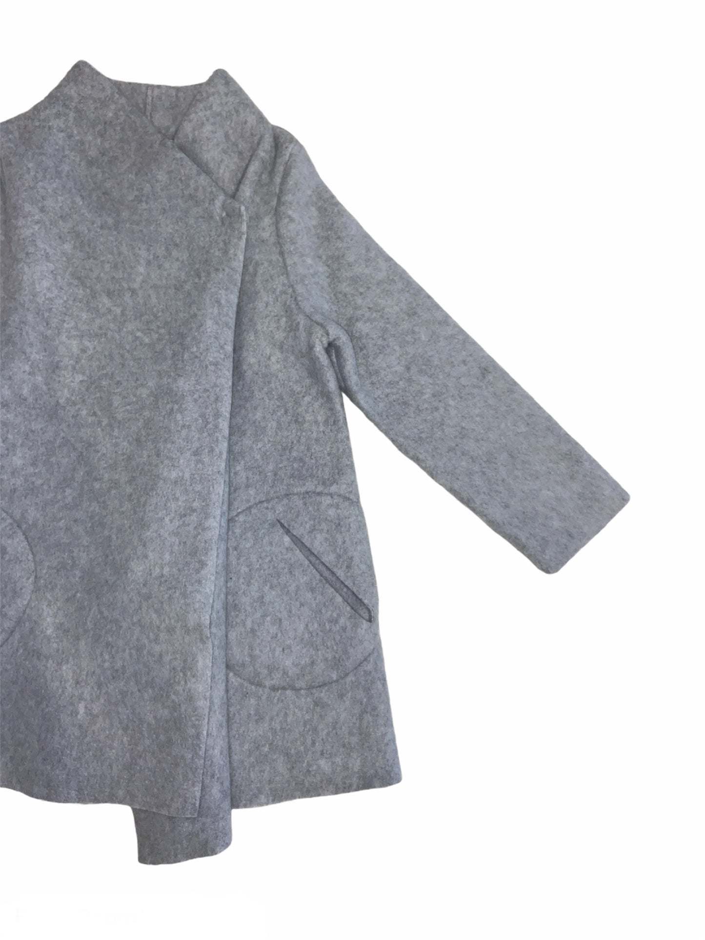 CAPPOTTO PILE GRIGIO
