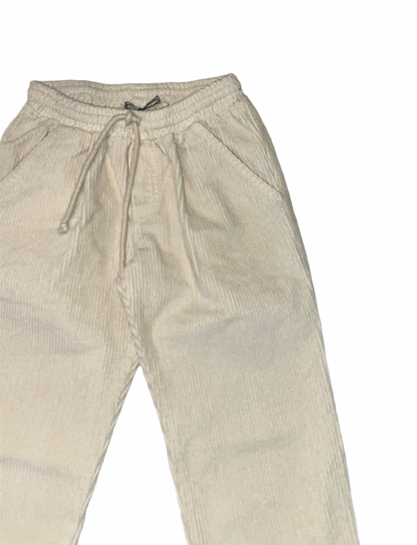 PANTALONE VELLUTO SABBIA