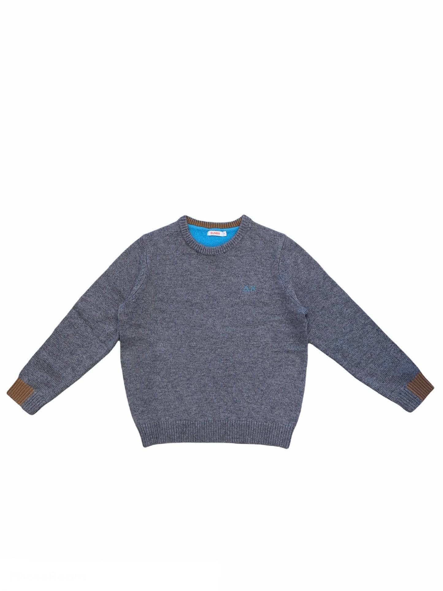 MAGLIONE GIROCOLLO GRIGIO