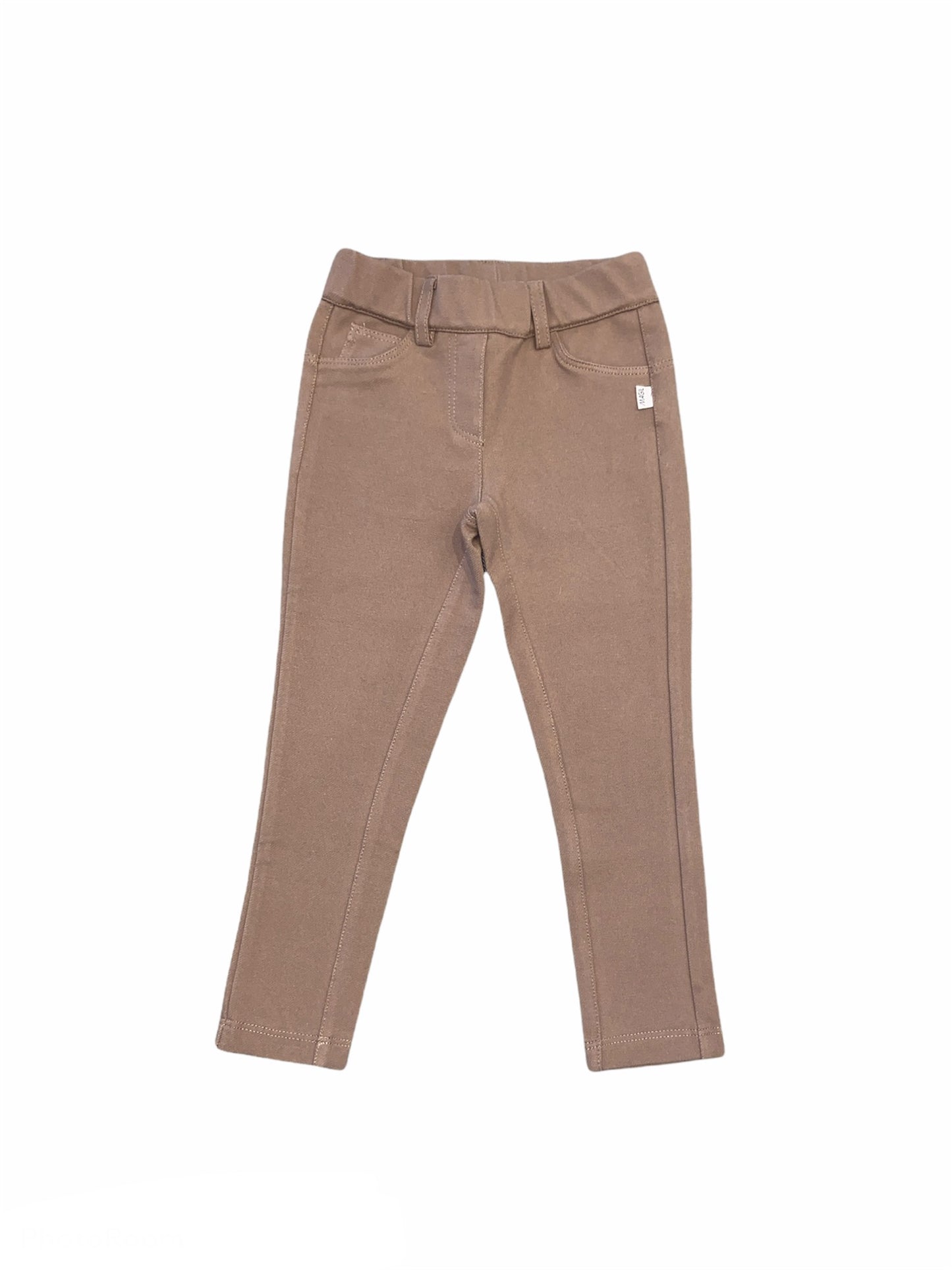 PANTALONE STRETTO JERSEY TORTORA